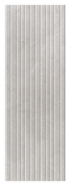 Akmens masės plytelės Nisida Light Grey STR, 75 x 25 cm