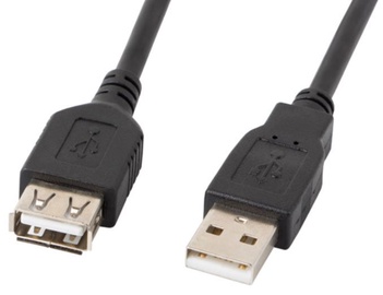 Juhe Lanberg Cable USB to USB Black 3 m