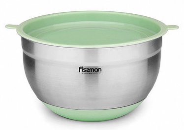 Fissman Mixing Bowl With Silicone bottom And PE Lid 24x13.5cm 4.5l