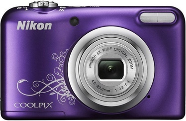 Nikon Coolpix A10 Purple Lineart + Case