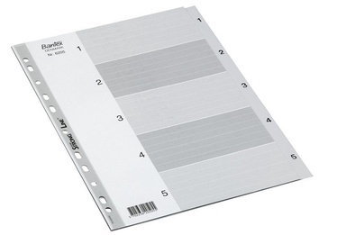Bantex Strong Line Divider Index 1-5