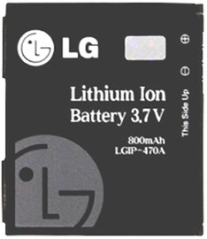 Батарейка LG, Li-ion, 800 мАч