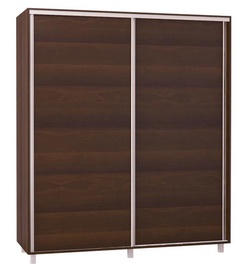 Bodzio SZP180 Sliding Wardrobe 180x210cm Walnut