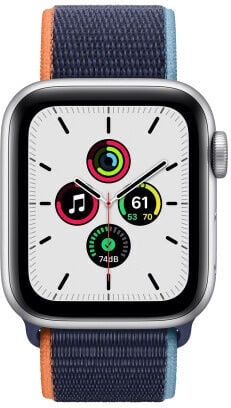 Умные часы Apple SE GPS + Cellular 40mm, серебристый