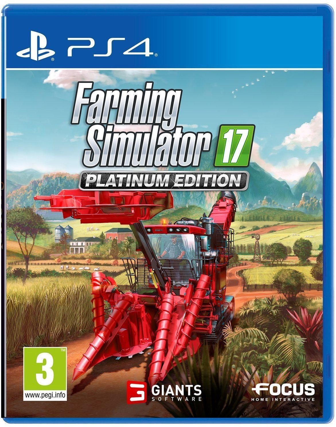 Игра для PlayStation 4 (PS4) FOCUS HOME INTERACTIVE Farming Simulator 17  Platinum Edition - 1a.lt