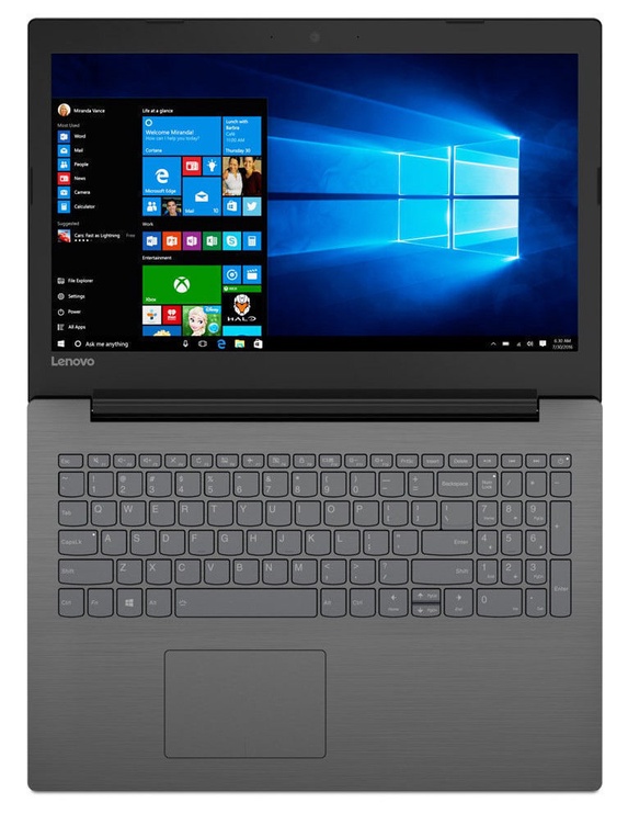 Ноутбук Lenovo IdeaPad 320-15ISK Black W10H, Intel® Core™ i3-6006U, 8 GB, 256 GB, 15.6 ″, Intel HD Graphics 520, черный