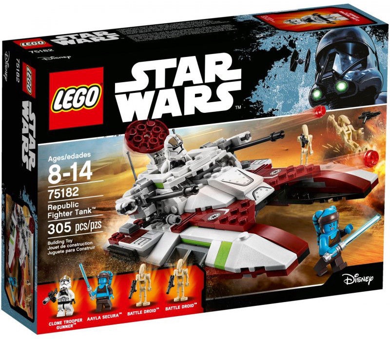 lego star wars clone republic fighter tank