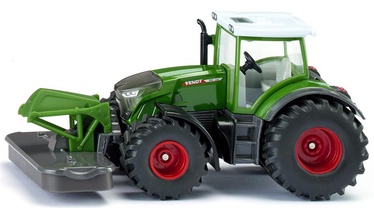 Žaislinis traktorius Siku Fendt 942 Vario Wth Front Mower 2000, juoda/žalia