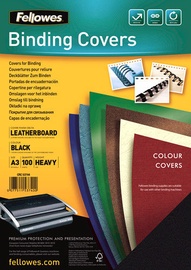 Fellowes Delta A3 Binding Cover Leather Black
