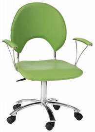 Black Red White Luna Swivel Chair Green