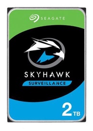 Cietais disks (HDD) Seagate Skyhawk Surveillance ST2000VX015, 3.5", 2 TB