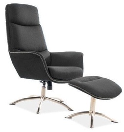 Atzveltnes krēsls Signal Meble Regan Grey, 75x80x104 cm