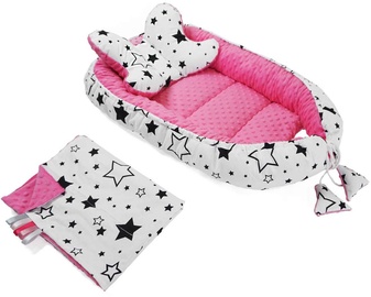 BabyLove Babynest Set Pink White Stars 106438