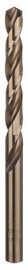 Puur Bosch Metal Drill Bit, metall, hss-co, sirge, 8.5 mm x 11.7 cm