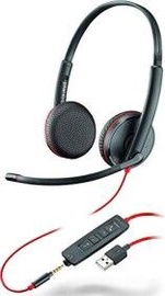 Laidinės ausinės Plantronics 3225 duo, juoda