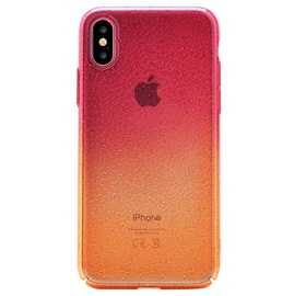 Devia Amber Back Case For Apple iPhone X Orange/Red