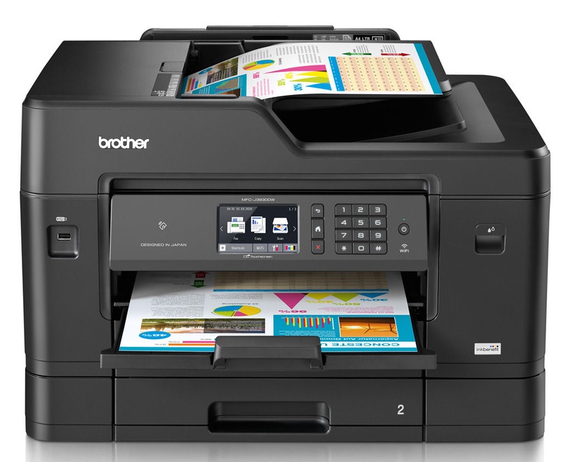 Multifunktsionaalne printer Brother MFC-J3930DW, tindiprinter, värviline