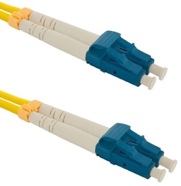 Qoltec LC-LC Optic Patch Cable Yellow 2 m