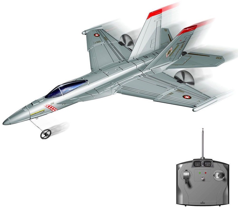 Žaislinis lėktuvas Silverlit X-Twin F18, 42.6 cm