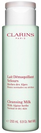 Sejas piens Clarins Cleansing Milk With Alpine Herbs For Normal to Dry Skin, 200 ml