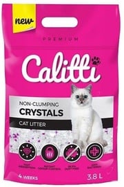 Наполнители для котов органический (некомкующийся) Calitti Crystals, 3.8 л