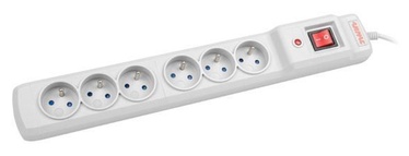 ARMAC Surge Protector 6 Outlet White 1.5m