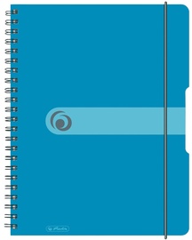 Herlitz Spiral Pad To Go A4 Tranparent Blue 11293610