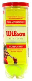 Теннисный мяч Wilson Extra Duty, желтый, 3 шт.