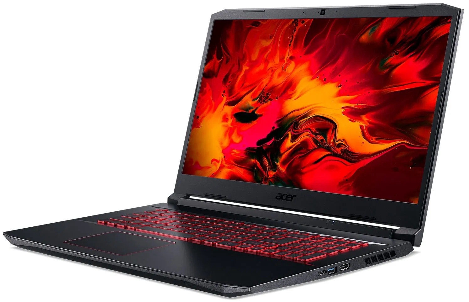 Ноутбук Acer Nitro 5, Intel® Core™ i5-10300H Processor, 8 GB, 512 GB, 17.3  ″, Nvidia GeForce GTX 1650, черный/красный - Ksenukai.lv