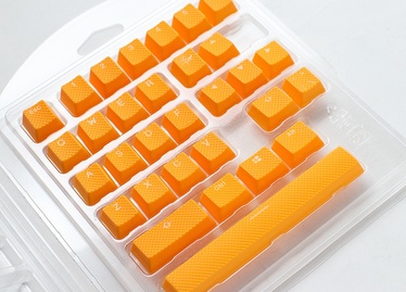 Taustiņi Ducky Rubber Keycap Set Backlight 31pcs, oranža
