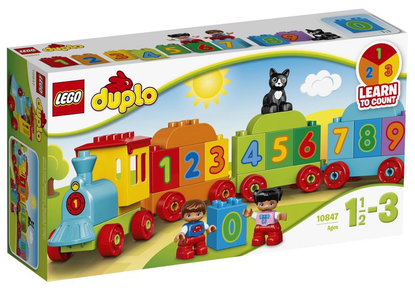 Konstruktorius LEGO Duplo Skaičių traukinys 10847, 23 vnt.