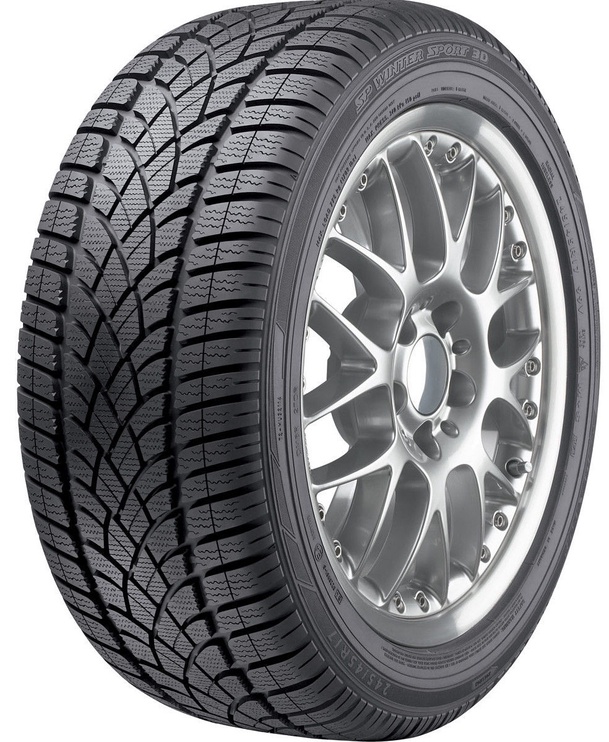 Žieminė automobilio padanga Dunlop SP Winter Sport 3D 245/45/R18, 100-V-240 km/h, XL, D, C, 70 dB