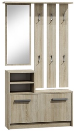Top E Shop Hall Unit Sonoma Oak