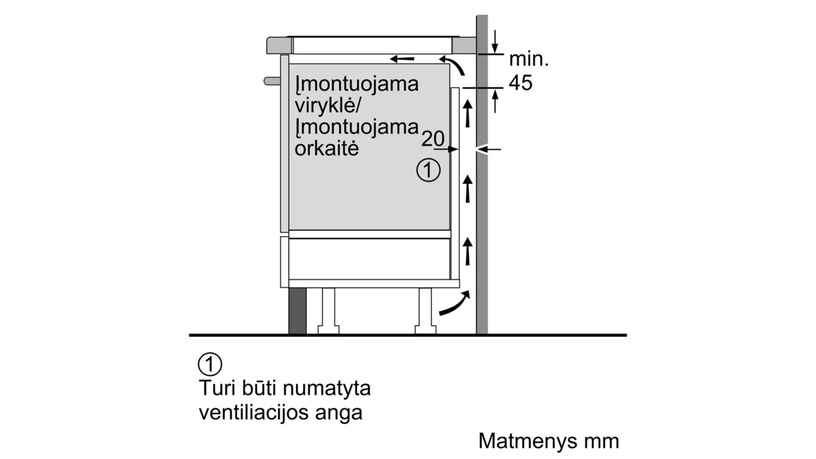 Indukcinė kaitlentė Bosch PUE612FF1J