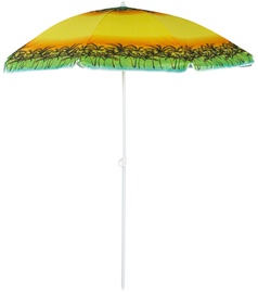 Päikesevari Sunny Beach, 160 cm, sinine/kollane/roheline