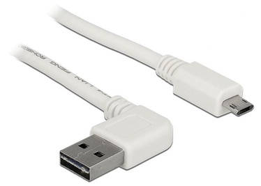 Delock Reversible Cable USB / Micro USB White 2m