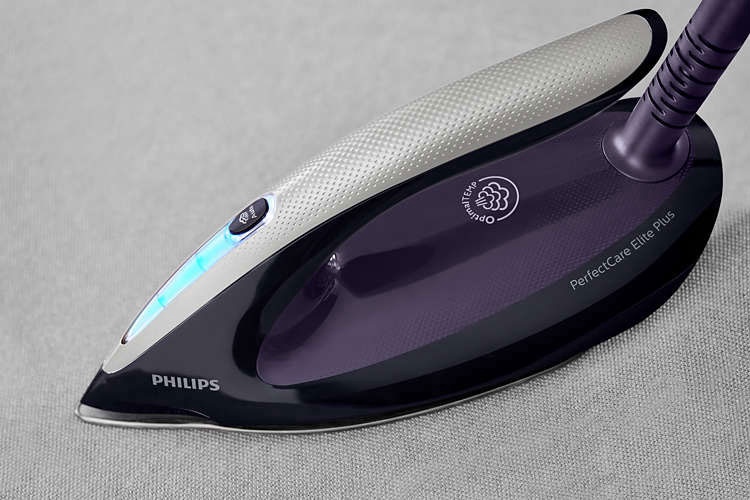 Гладильная система Philips PerfectCare Elite Plus GC9675/80, черный/фиолетовый