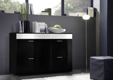 ASM Logo Chest Of Drawers Black/White