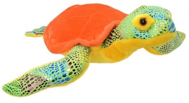 Mīkstā rotaļlieta Wild Planet Sea Turtle, daudzkrāsaina, 10 cm