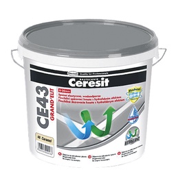 Шпаклевка Ceresit CE43 GREY, уплотнительный, серый, 5 кг