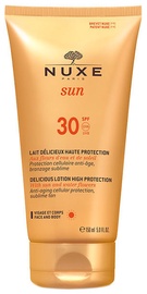 Nuxe Sun Delicious Lotion High Protection For Face And Body SPF30 150ml