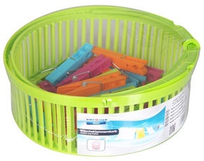 Coronet Soft Line Laundry Pegs Plastic 20pcs