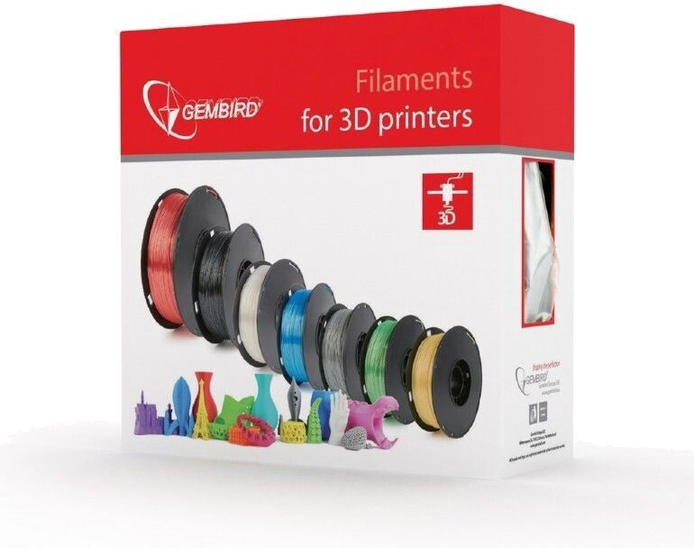 Filament Gembird 3DP-PLA Plus, 330 m, roheline