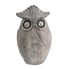 Keramikas dekorācija SN Decor Owl With LED 87HY08002 31X23X49cm