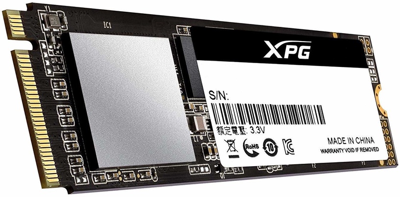 Kietasis diskas (SSD) Adata XPG SX8200 Pro ASX8200PNP-256GT-C, M.2, 256 GB