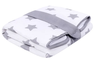 Vystymo lenta Lulando Grey Stars On White, 70x50 cm, balta/pilka