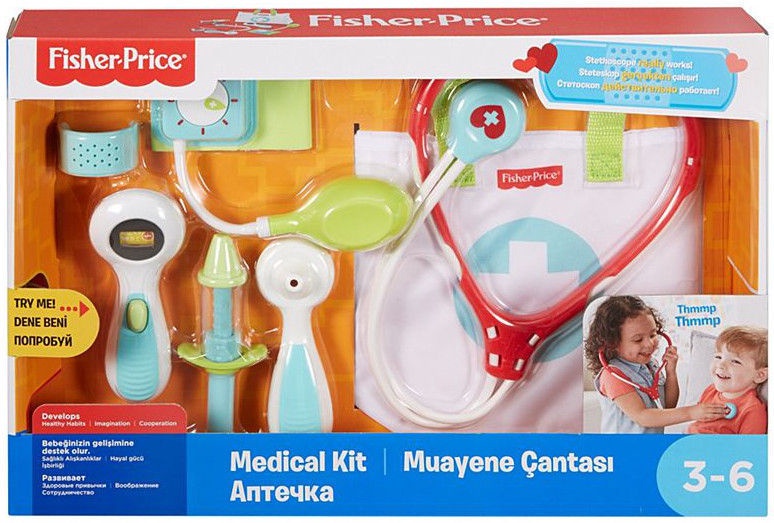 Rotaļlietu ārsta komplekts Fisher Price DVH14