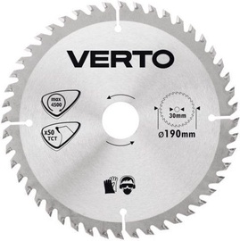Griešanas disks Verto, 190 mm x 30 mm