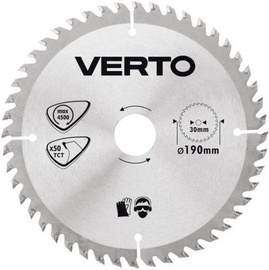 Verto Circular Saw Blade 190x30mm 50T
