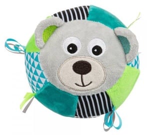 Canpol Babies Plush Sensory Ball With A Bell Bears Grey